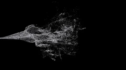 Water splash Stock Footage 122452681