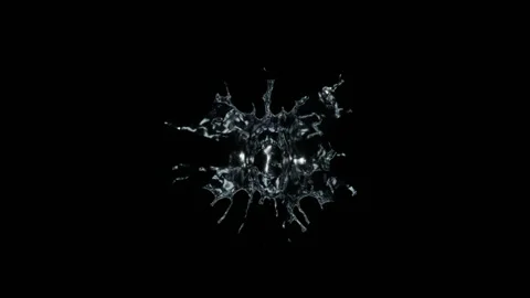 Water Splash Stock Footage 134553489