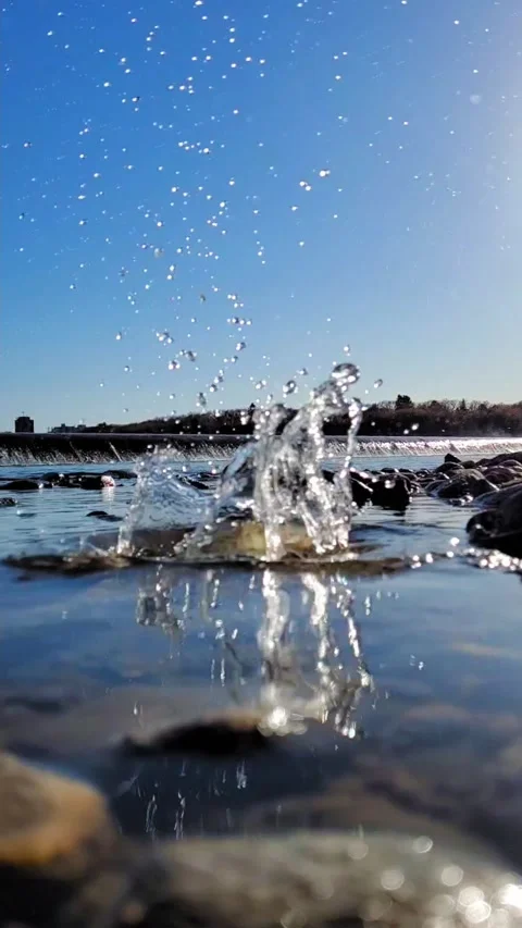 Water splash Stock Footage 158172777