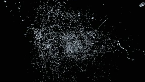 Water splash Stock Footage 165576849