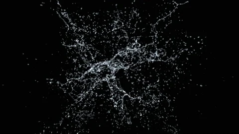 Water splash Stock Footage 165608952