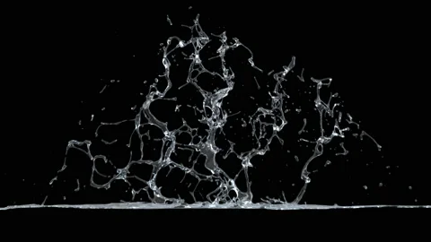Water splash Stock Footage 165676839