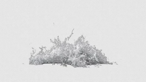 Water splash Видео 245322051