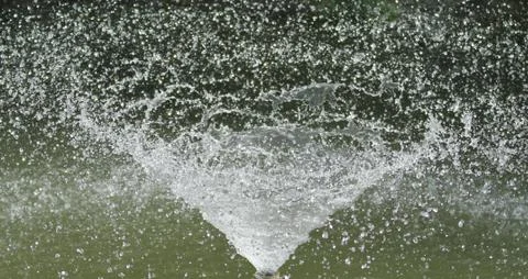 Water splash with gray background Stock Photos