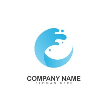 Water splash icon vector illustration Stock Illustration