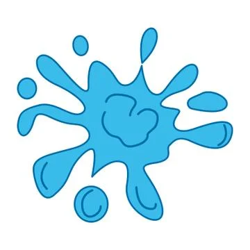 Water splash Stock Illustration