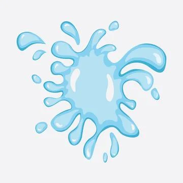 Water Splash illustration EPS Vector Illustrazione stock