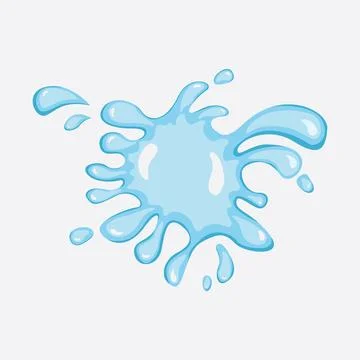 Water Splash illustration EPS Vector Stock-Illustration