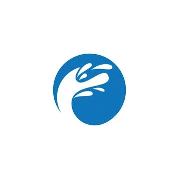 Water splash illustration Stock-Illustration