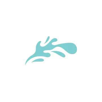 Water splash illustration Stock-Illustration