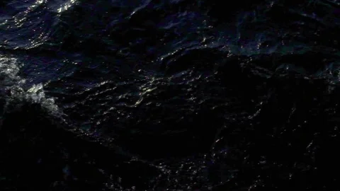 Water Splash Isolated On The Black background Stock Footage 275436412