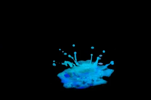 Water splash, isolated Stock Photos