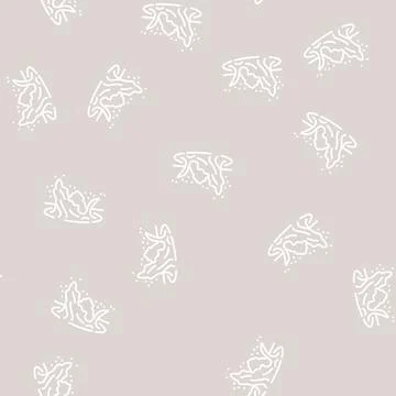 Water splash line seamless pattern Stock Illustration