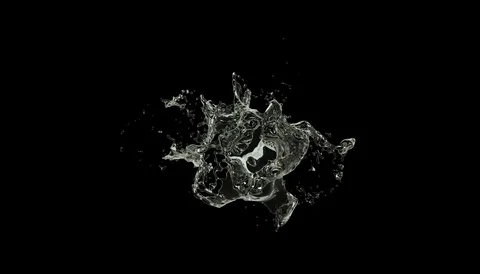 Water Splash Logo | After Effects Stock After Effects