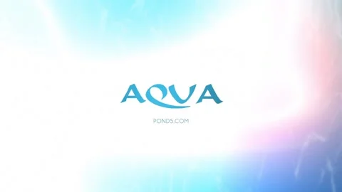 Water Splash Logo (Aqua) Stock After Effects