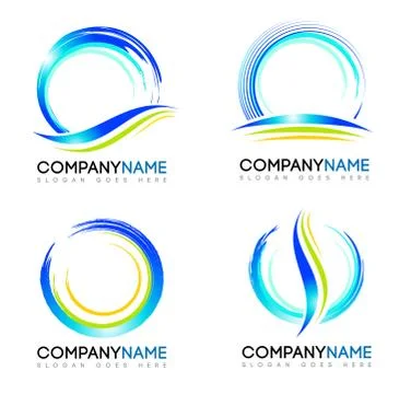 Water Splash Logo Stock-Illustration