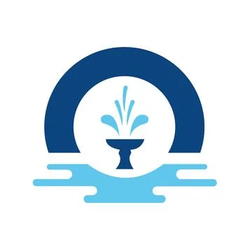 Water Splash logo Pro Vector design  Stock Illustration