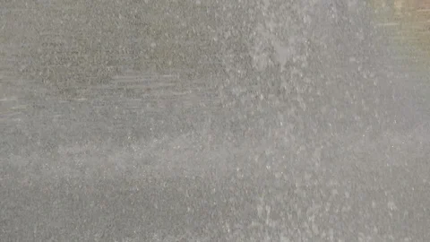 Water splash from the mountain and falling Stock Footage 126767970