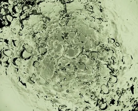 Water splash overhead view Stock Photos