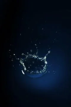Water splash Foto stock