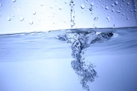 Water splash Foto stock