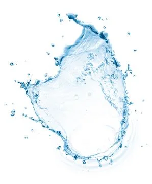 Water splash Foto stock