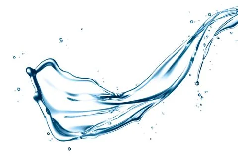 Water splash Foto stock