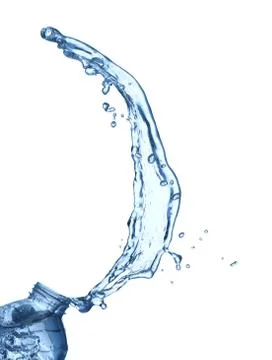 Water splash Foto stock