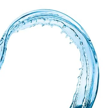 Water splash Foto stock