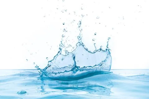 Water splash Foto stock