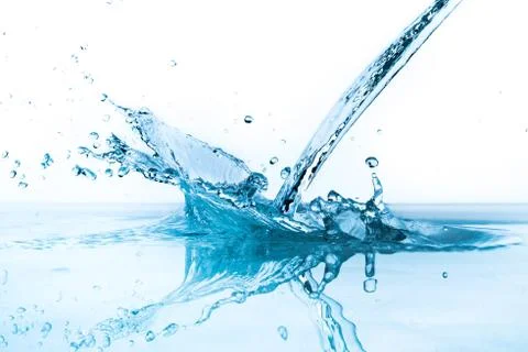 Water splash Foto stock