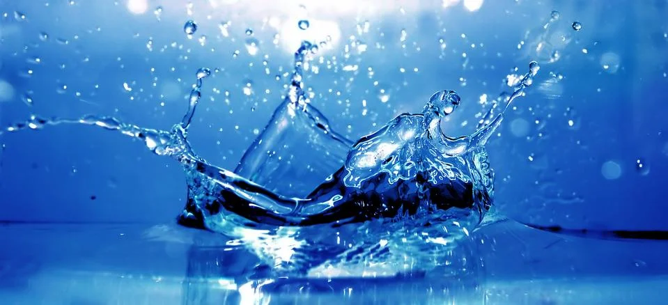 Water splash Stock-Fotos