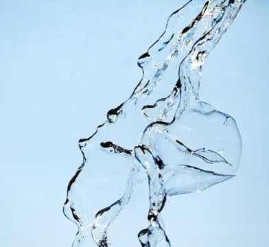 Water splash. Stock Photos