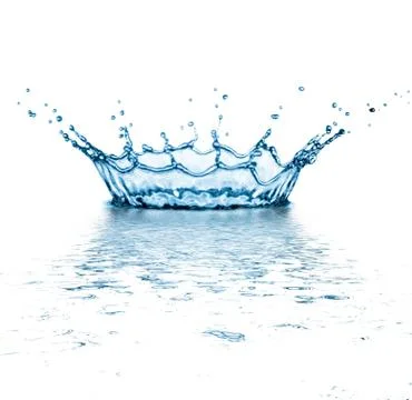 Water splash Foto stock