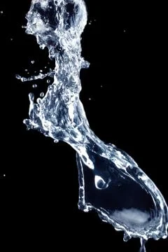Water splash. Stock Photos