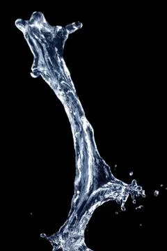 Water splash. Stock Photos