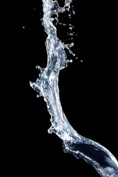 Water splash. Stock Photos