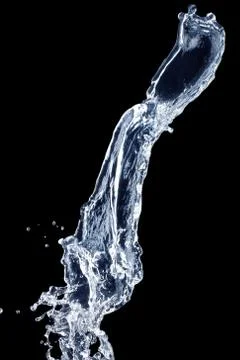 Water splash. Stock Photos