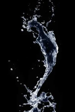 Water splash. Stock Photos