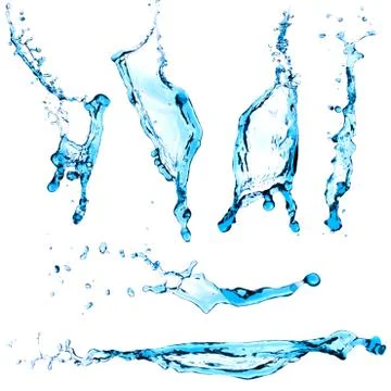 Water splash Foto stock