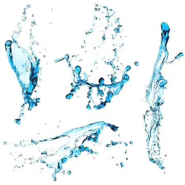 Water splash Foto stock