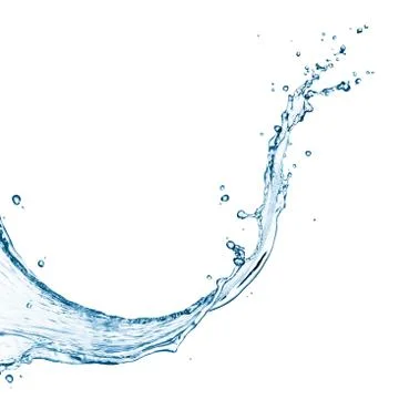 Water splash Foto stock