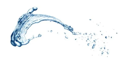 Water splash Foto stock