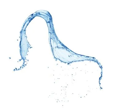 Water splash Foto stock