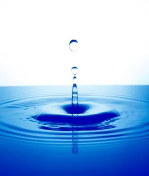 Water splash Foto stock