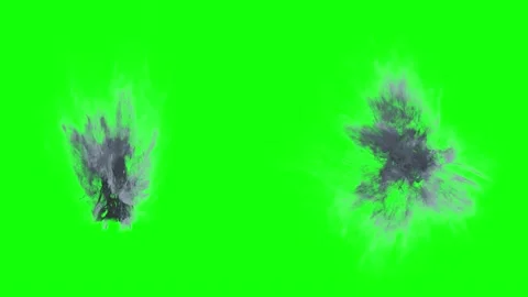 Water splash render animation pack Stock Footage 136598872