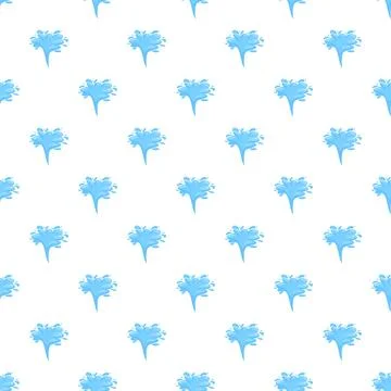 Water splash seamless pattern background design Stockillustratie