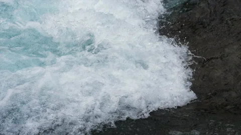 Water Splash Slow Mo abstract Video stock 222973992