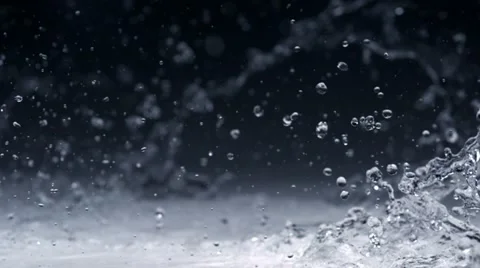 Water splash, Slow Motion Stock Footage 10862727
