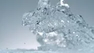 Water Splash, Slow Motion Stock Footage